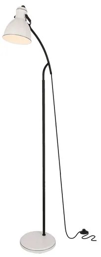 Lampada da terra ZUMBA 1xE27/40W/230V bianco/nero