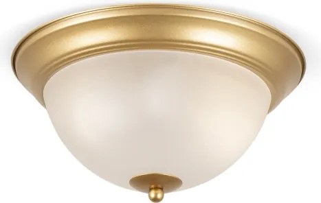 BRILAGI - Plafoniera FRESCO 2xE27/40W/230V diam. 28 cm dorata