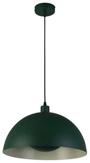 Searchlight 35410GR - Lampada a sospensione con cavo MARS 1xE27/60W/230V Ø25 cm Verde