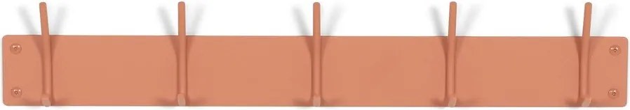 Attaccapanni da parete color salmone in metallo 70 cm Fusion – Spinder Design