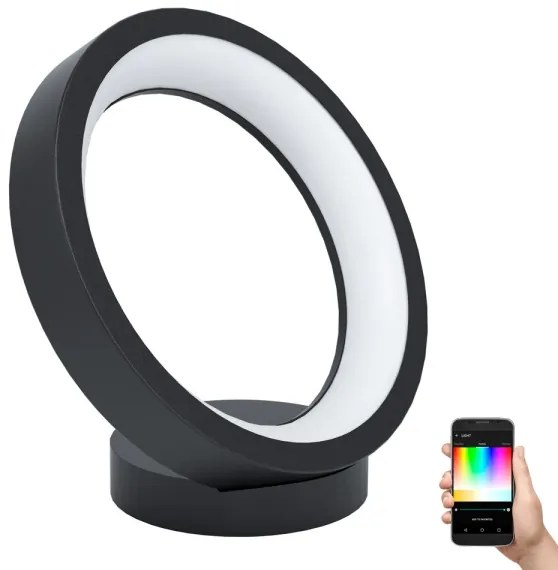 Eglo 99029 - Lampada da tavolo dimmerabile LED RGB MARGHERA-C LED/16W/230V
