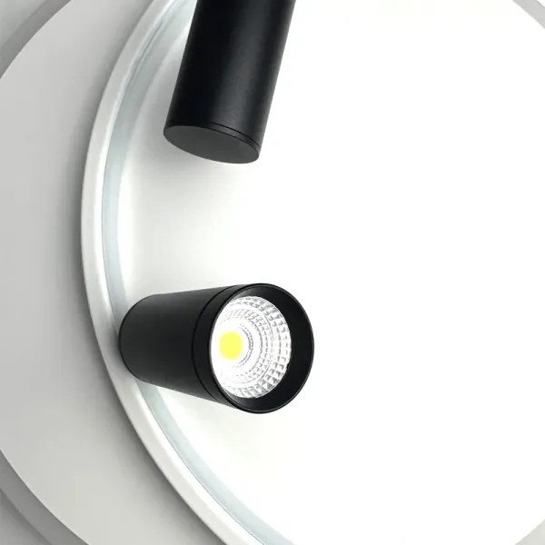 Plafoniera LED dimmerabile LED/65W/230V 3000-6500K bianco + telecomando