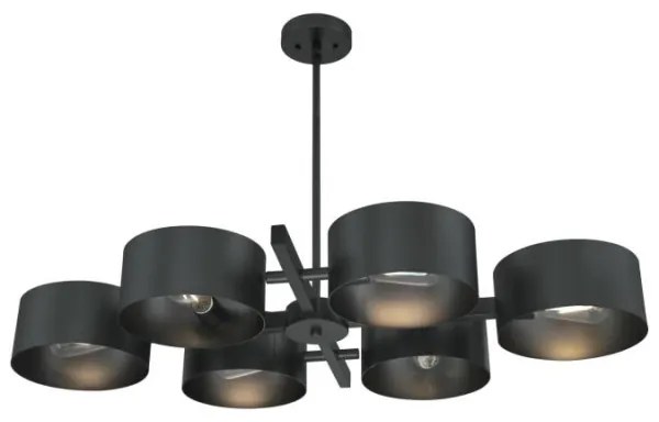 Westinghouse 63688 - Lampadario a sospensione con filo ZARO 6xE27/60W/230V