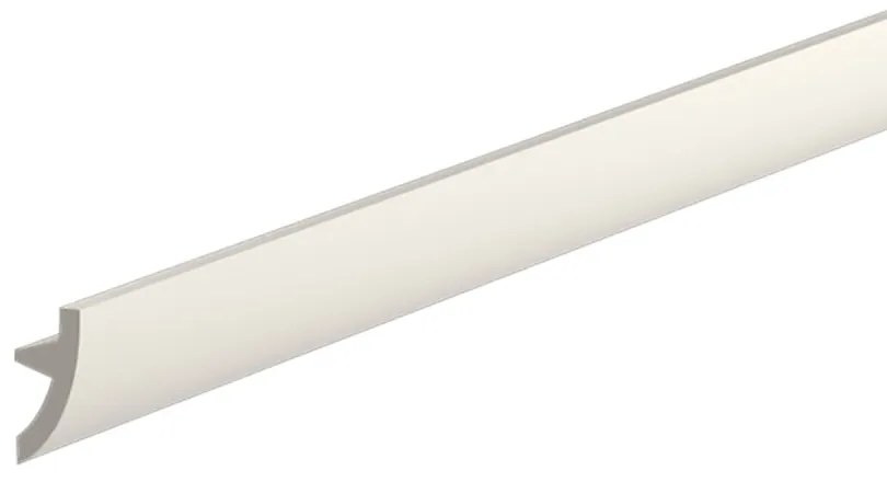 Cornice Pitturabile per Illuminazione Segnapasso o a Soffitto per Strisce LED - 2m Selezionare la lunghezza 2 Metri