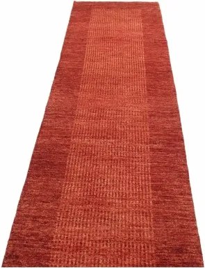 Essenzia Geometrico Mattone Arancione Bruciato Corsia 74x199 Cm