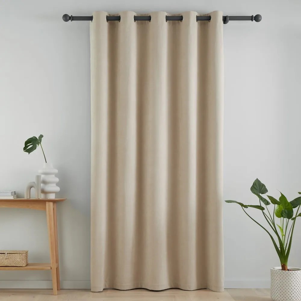 Tenda oscurante beige per porta 117x213 cm Wilson - Catherine Lansfield