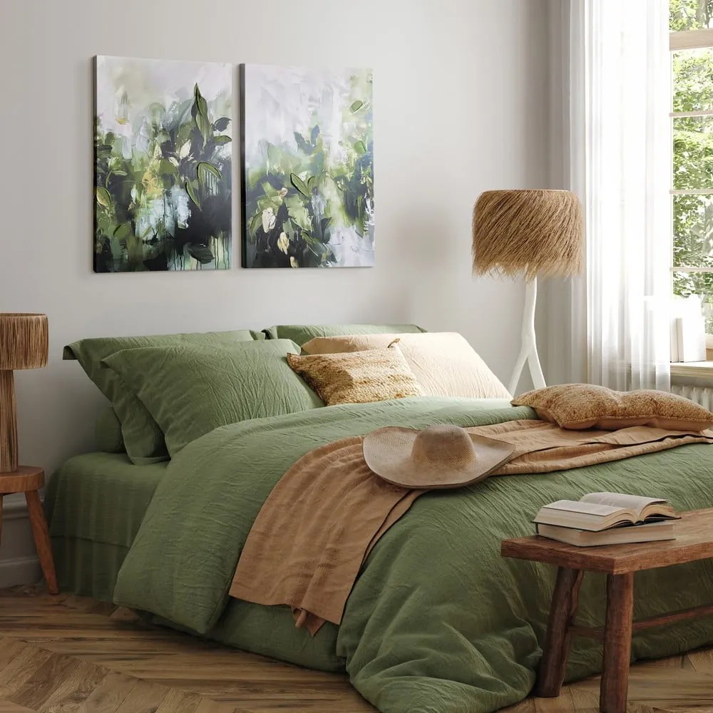 Set di quadri con elementi dipinti a mano 2 pz 50x70 cm Myrtle – Styler