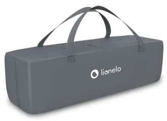Lionelo - Culla da viaggio STEFI grigio/giallo