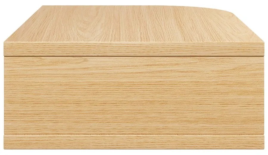 Comodino colore naturale con effetto rovere Farsta – Woodman