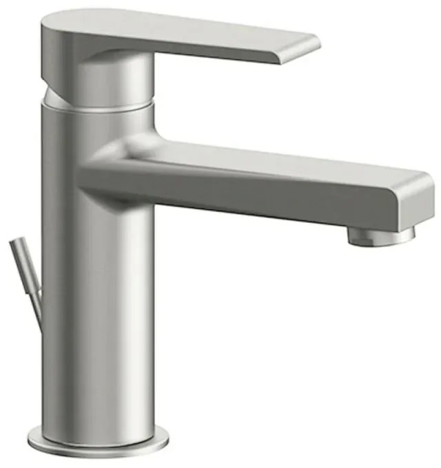 Set miscelatori lavabo e bidet spazzolato Mariani Artic scarico incluso