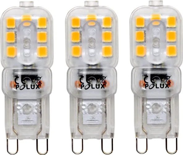 SET 3x Lampadine LED G9/2,5W/230V 3000K