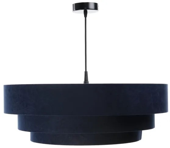 Lampadario su filo TRINITI 1xE27/60W/230V blu/giallo