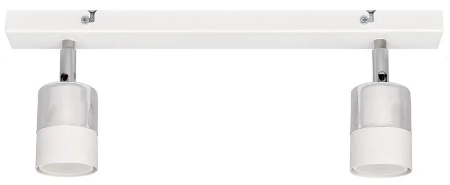 LED Luce Spot a LED TUBSSON 2xGU10/4,8W/230V bianco/cromo lucido