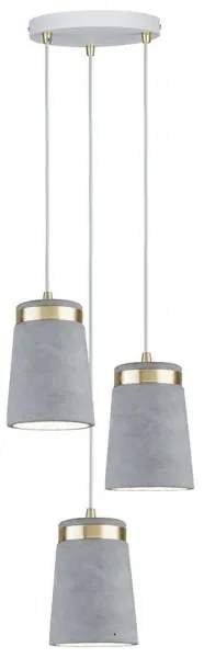 Paulmann 79627 - Lampadario a sospensione con filo NORELL 3xE27/20W/230V