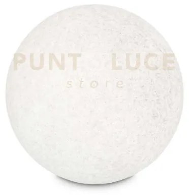 Doris diffosore sferico per esterni 1 luce attacco e27 bianco-grigi...