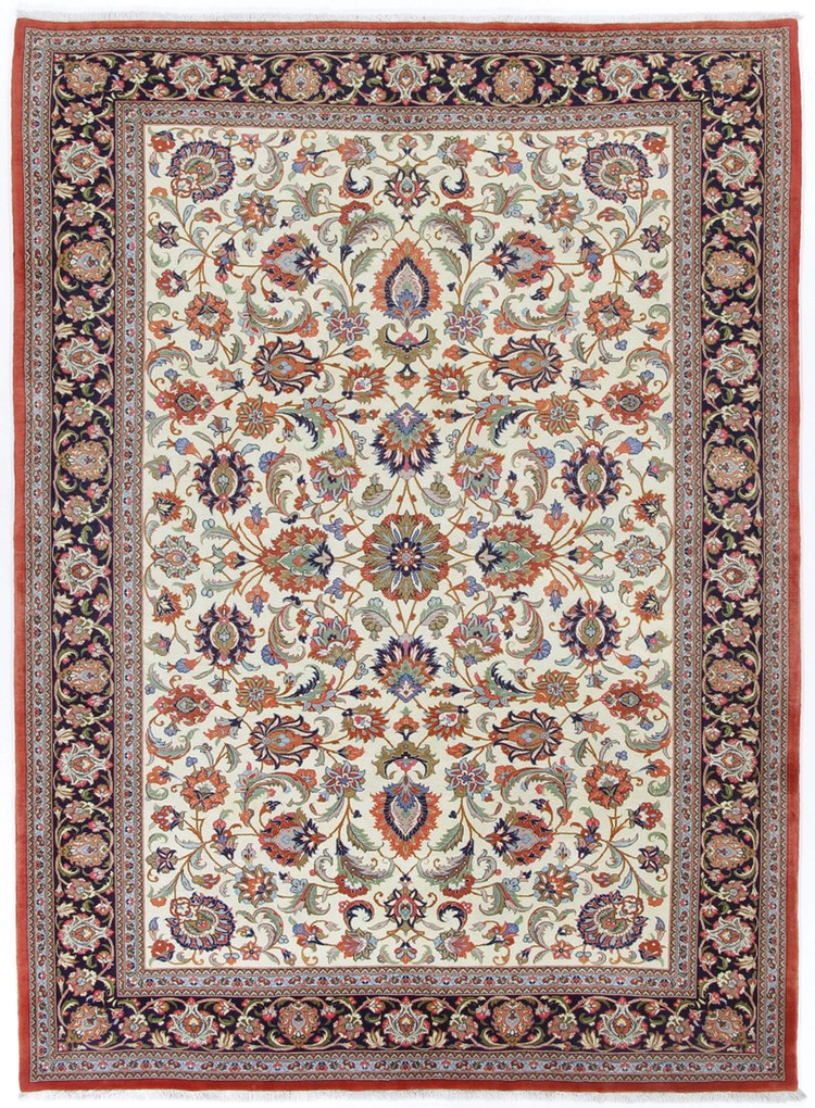 Ghom Tappeto 200 x 270 (Iran) Annodato A Mano