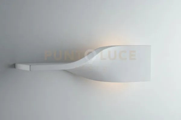 Applique a parete piroette bianca 1 luce attacco r7s 36x10x11cm in ...