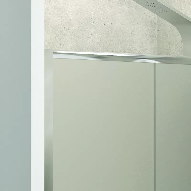 Box doccia un lato 140cm vetro satinato anticalcare KF5000 - KAMALU