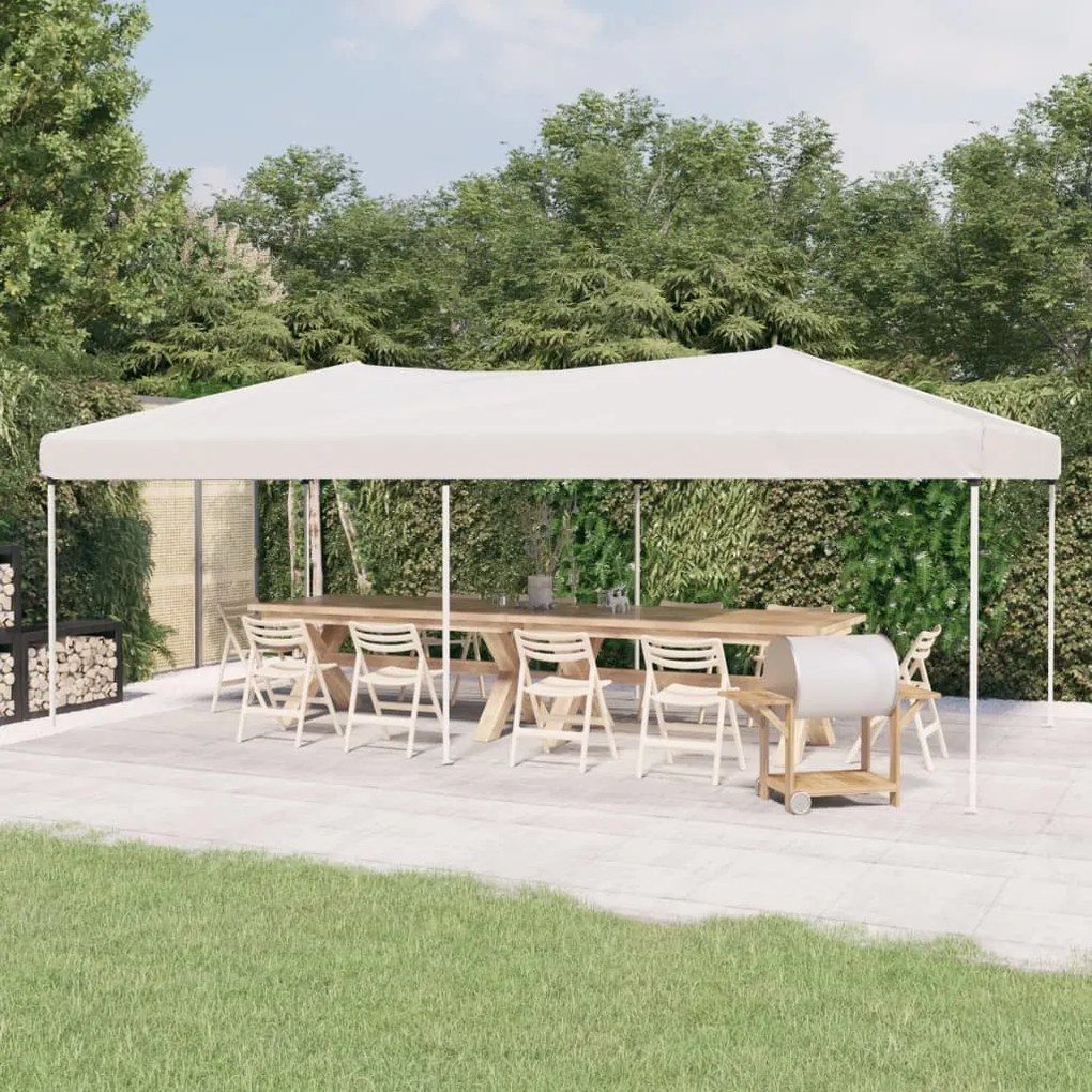Tenda Per Feste Pieghevole Bianco 3x6 M /