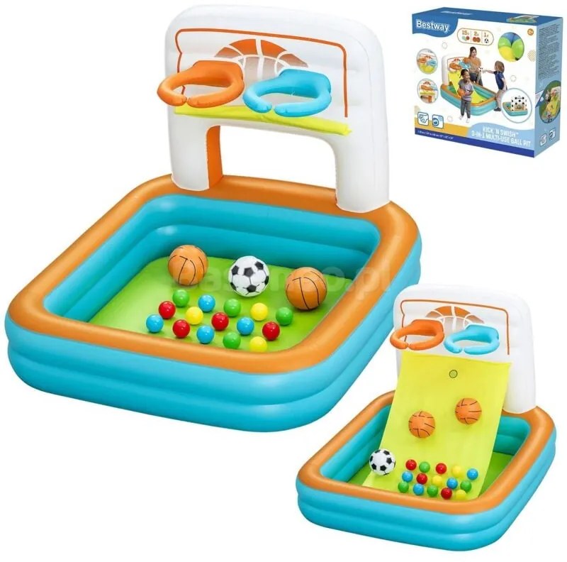 Parco giochi gonfiabile con palline 120 x 107 x 84 cm Bestway 52728
