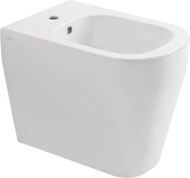 Bidet filomuro Tutto Evo + kit fissaggio OLYMPIA CERAMICA L 35 x H 42.5 x P 53 cm bianco