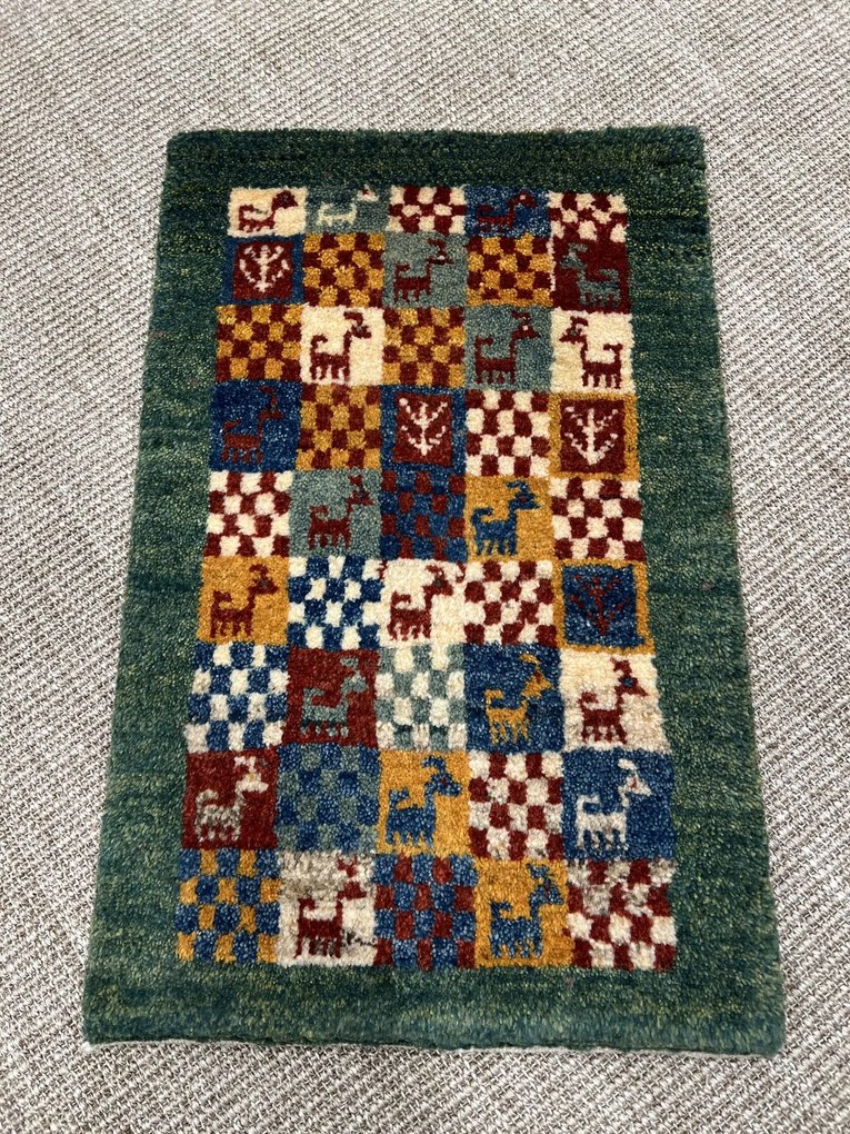 Gabbeh Tappeto persiano 40x60 (Iran) Annodato A Mano
