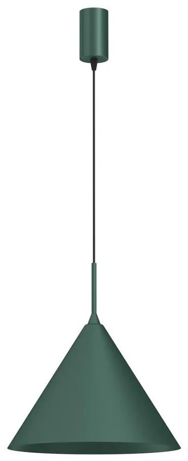 Lampadario a sospensione CAPITAL 1xGX53/15W/230V Ø 32 cm verde