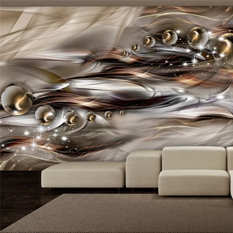 Fotomurale  Brown Shoal  Colore Marrone, Dimensioni e Misure 100x70