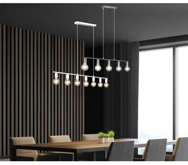 Reality - Lampadario a sospensione con filo VANNES 7xE27/40W/230V