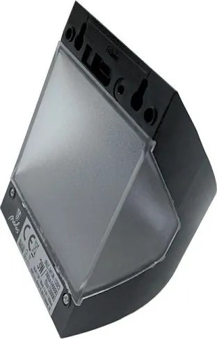 Lampada da parete solare LED con sensore LED/3W/3,7V 1200 mAh IP54 nero