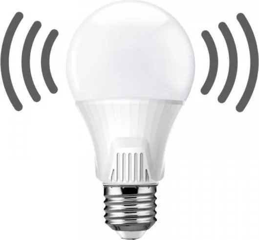 Lampadina LED con sensore E27/9W/230V 6500K