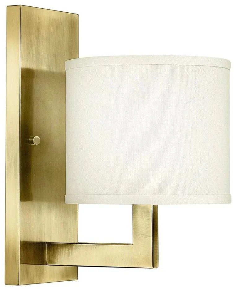 Hinkley HK-HAMPTON1-BB - Applique HAMPTON 1xE27/60W/230V Oro