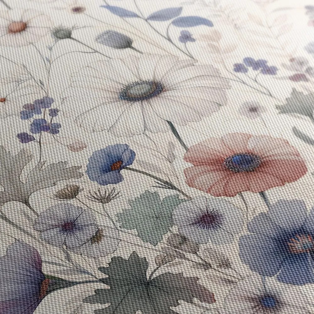 Quadro su tela – Fiori delicati