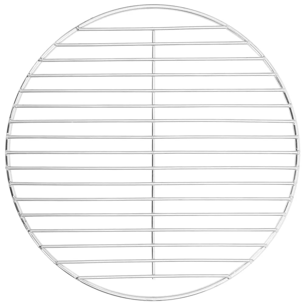 Griglia Per Barbecue Rotonda Ø34,5 Cm Acciaio Inossidabile 304 /