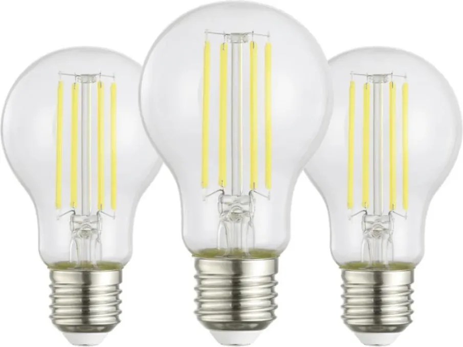 Set da 3 lampadine LED VINTAGE A60 E27/7,2W/230V 2700K - Eglo 110438