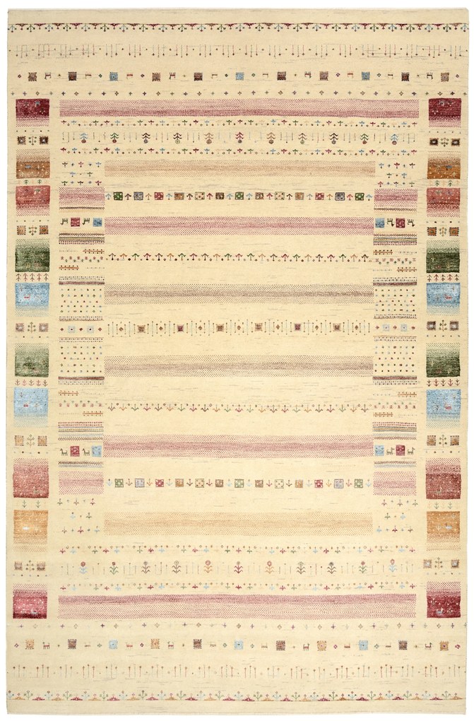 Loribaft Tappeto 200x310 (Indian) Annodato A Mano