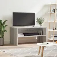 Mobile Porta TV Grigio Sonoma 80x40x40 cm in Legno Multistrato 815235