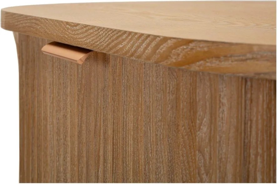 Cassettiera di colore naturale in abete massiccio 80,5x82x47 cm Gothenburg – Mauro Ferretti