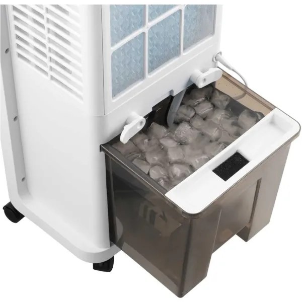 Sencor - Raffrescatore d'aria mobile 28W/230V grigio con telecomando