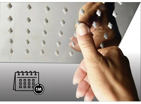 Bruckner - Set da doccia cromo lucido