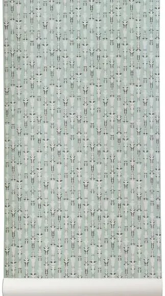 Tapete Vivid von Ferm Living - Mint