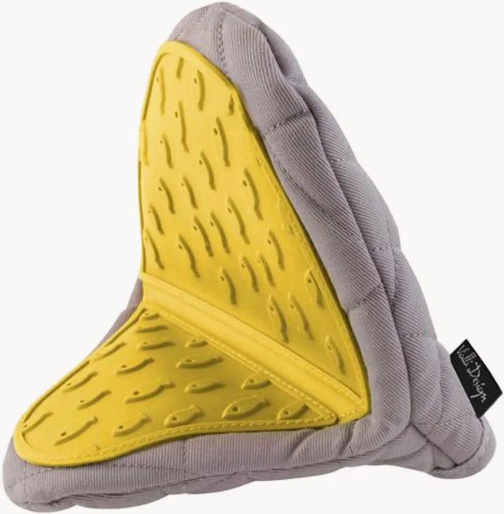Set di 2 presine Livio Grey Yellow