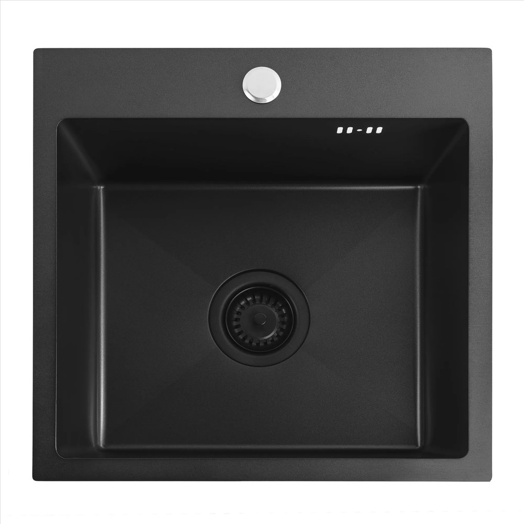 Lavello in acciaio Leo 40 Black