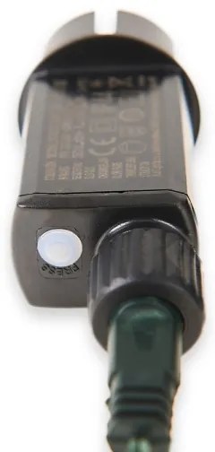 Catena di Natale LED da esterno 100xLED/8 funzioni 13m IP44 bianco giorno