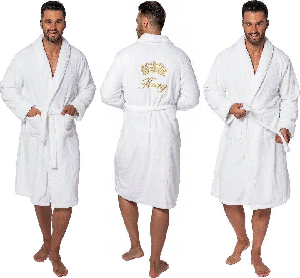 Accappatoio MEN King White S/M