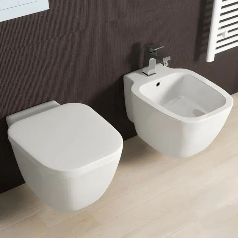 Sedile originale Rak serie One modello avvolgente bianco lucido