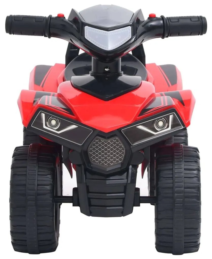 Quad Cavalcabile per Bambini Buon Anno, Rosso