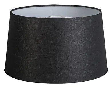 Paralume in lino nero 35 cm