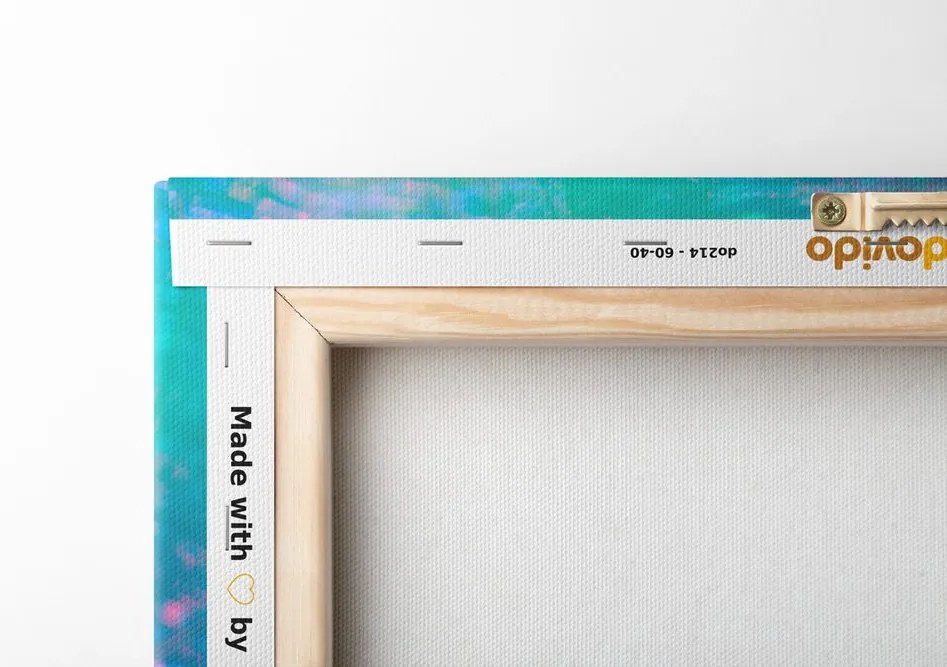 Stampa su tela – Soffione in colori pastello