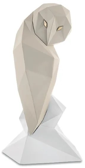 BONGELLI PREZIOSI Statua Gufo stilizzato Collezione modern animal h 40